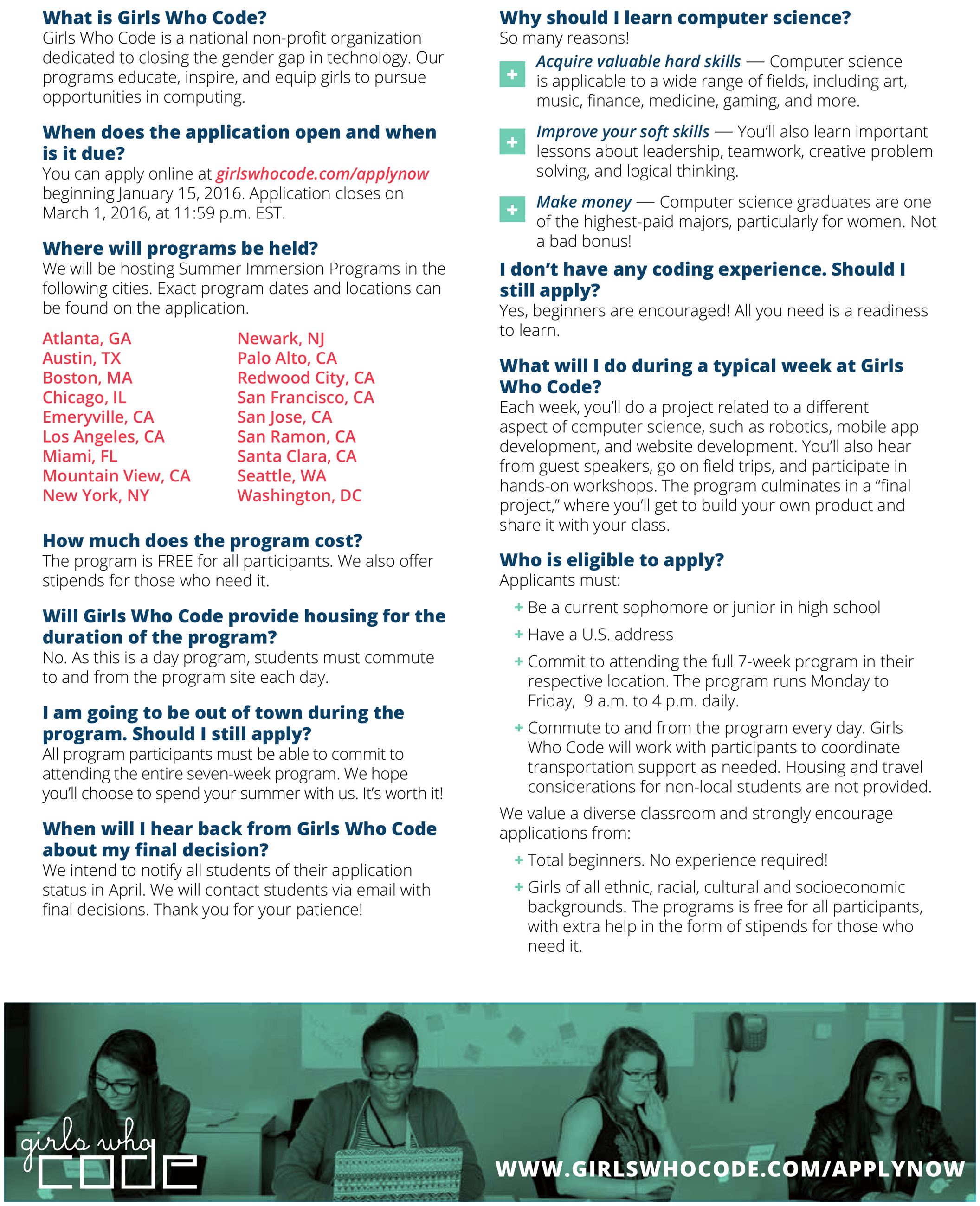 GWC Summer Immersion Program Flyer_Updated-2