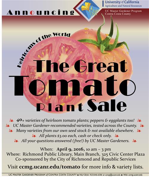 2016 Great Tomato Sale Flyer-Richmond