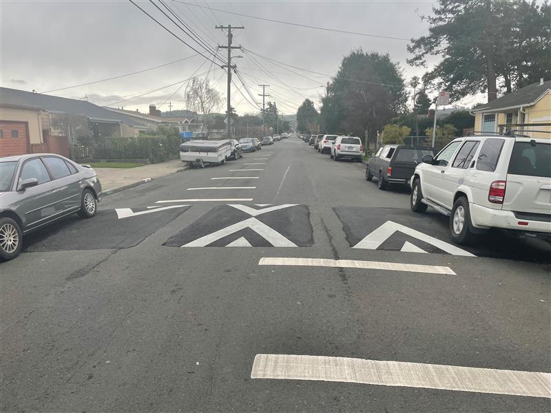 Speed Hump | Esmond Ave
