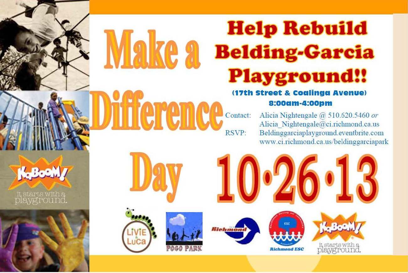 Rebuild Belding-Garcia Playground 2013