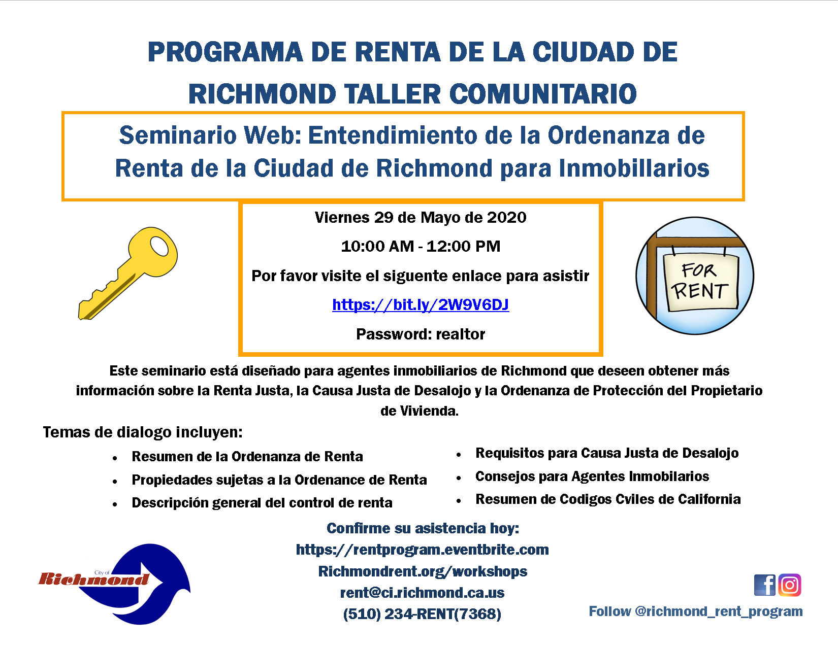 FINAL FLYER Understanding the Richmond Ordinance for Realtors_2020_Spanish