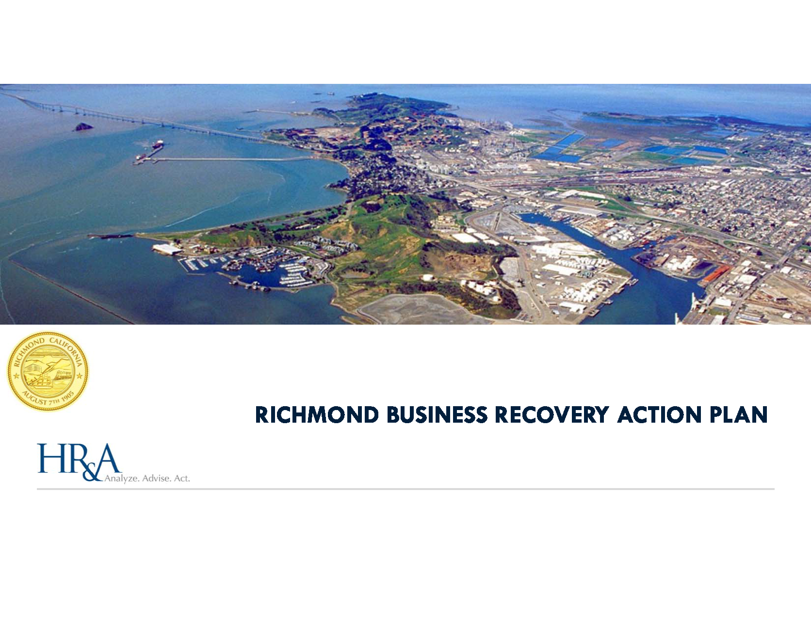 Richmond Business Recovery Action Plan Front rotated
