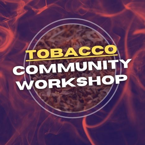 NewsFlash -Tobacco Community Workshop graphic