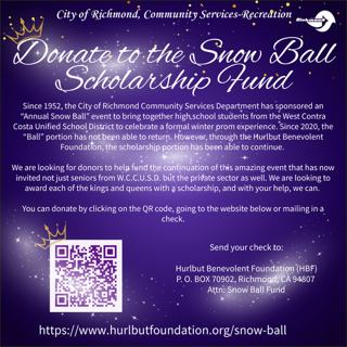 2025 Snow Ball Scholarship Donation