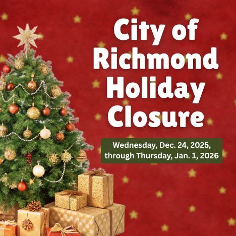 Newsflash - City of Richmond Holiday Closure 2025