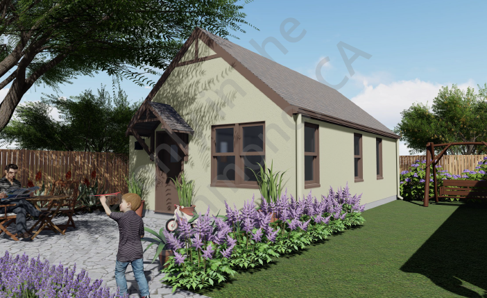 1 Bedroom Tudor Style