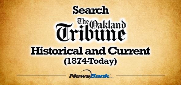 The Oakland Tribune Historical And Current