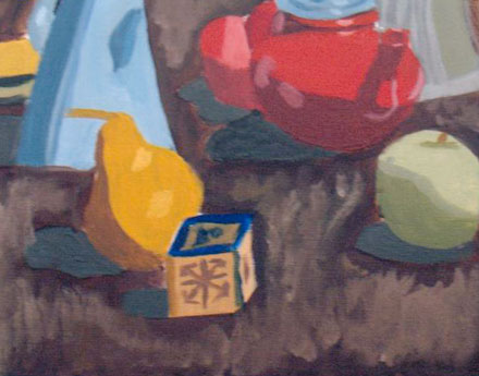 Colorful Painting Of Fruit 